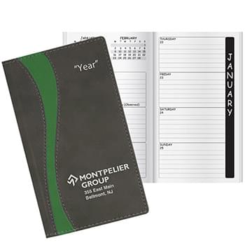 Duo Curve Academic Weekly Pocket Planner