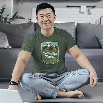 Full Color Unisex Acid Washed T-Shirt