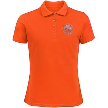 Embroidered Ladies 50/50 Polo Shirt